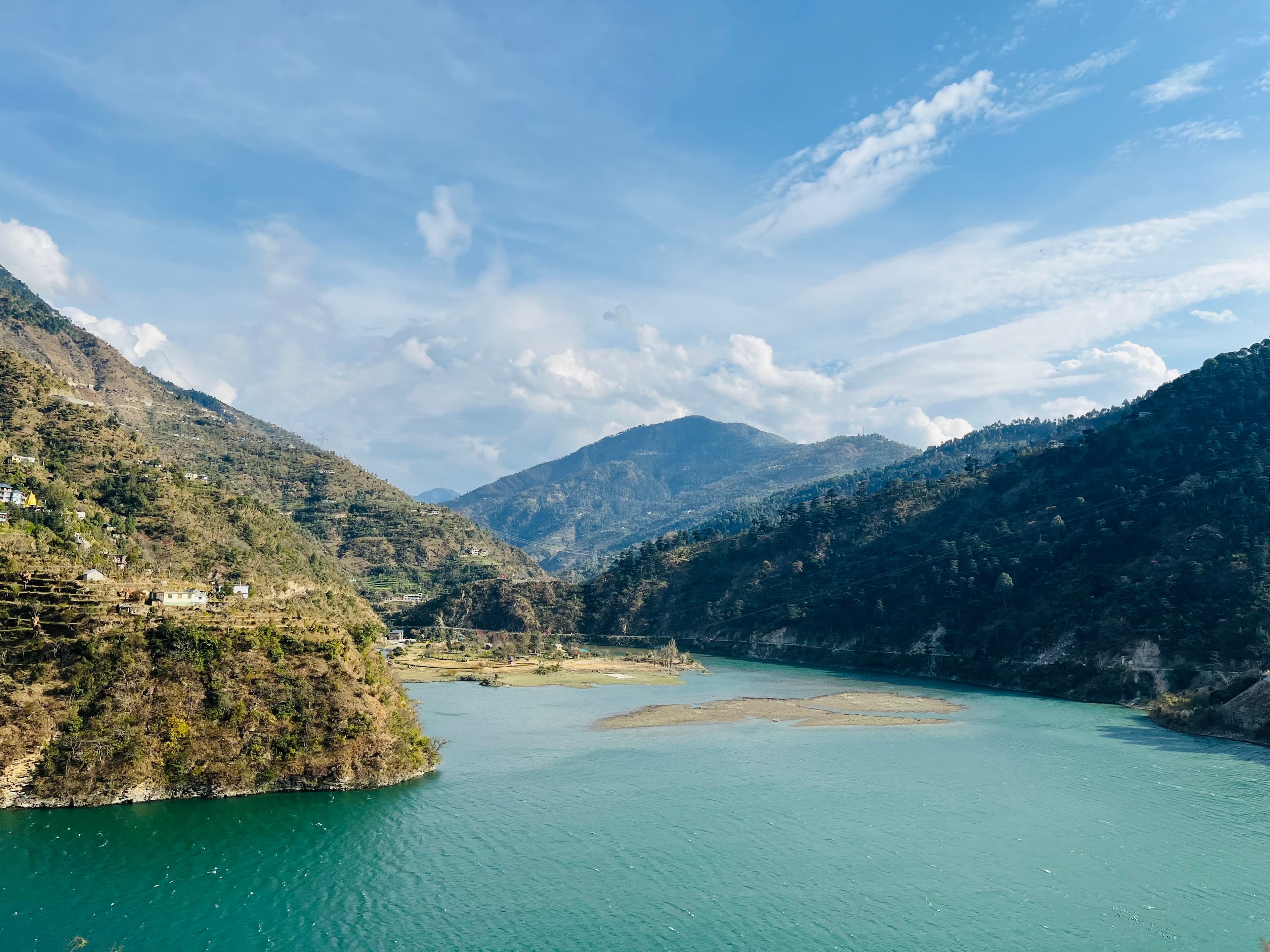 The catchment area of Pandoh Dam